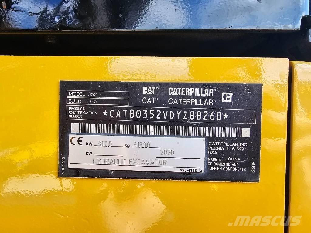 CAT 352 Lánctalpas kotrók