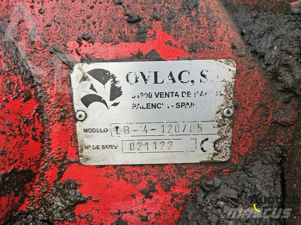 Ovlac LB-4-120/85 Váltvaforgató ekék