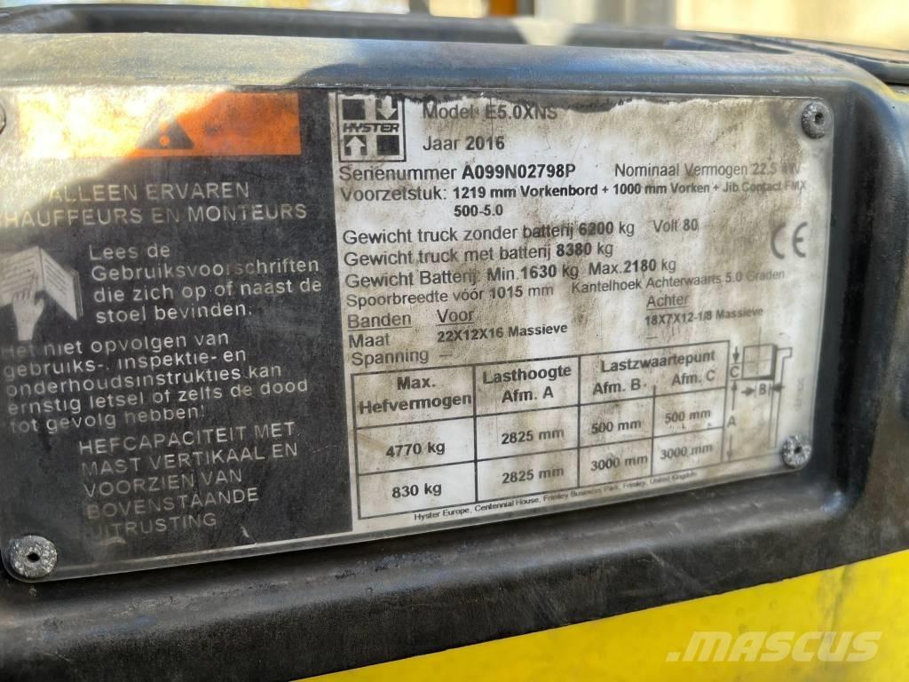 Hyster E5.OXNS Elektromos targoncák