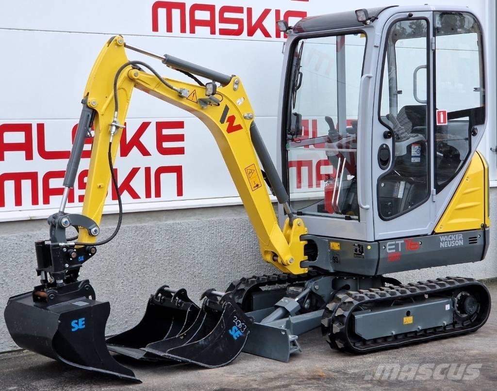 Wacker Neuson ET 16 Mini kotrók < 7t