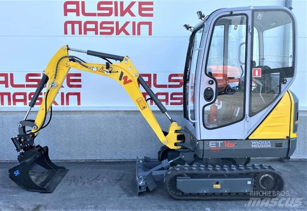 Wacker Neuson ET 16 Mini kotrók < 7t