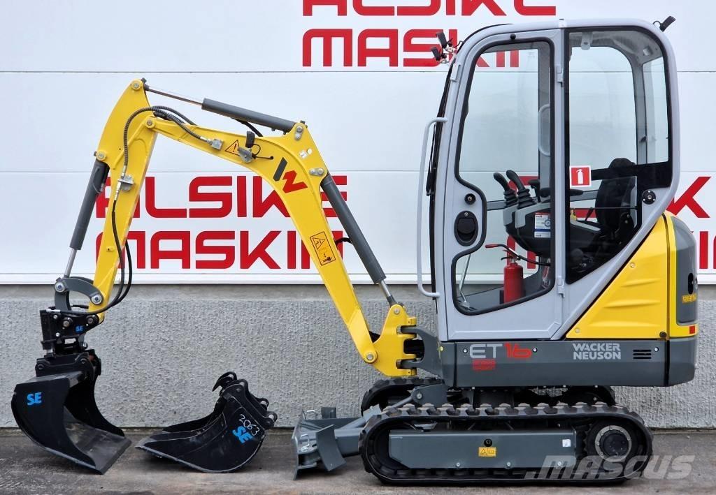 Wacker Neuson ET 16 Mini kotrók < 7t