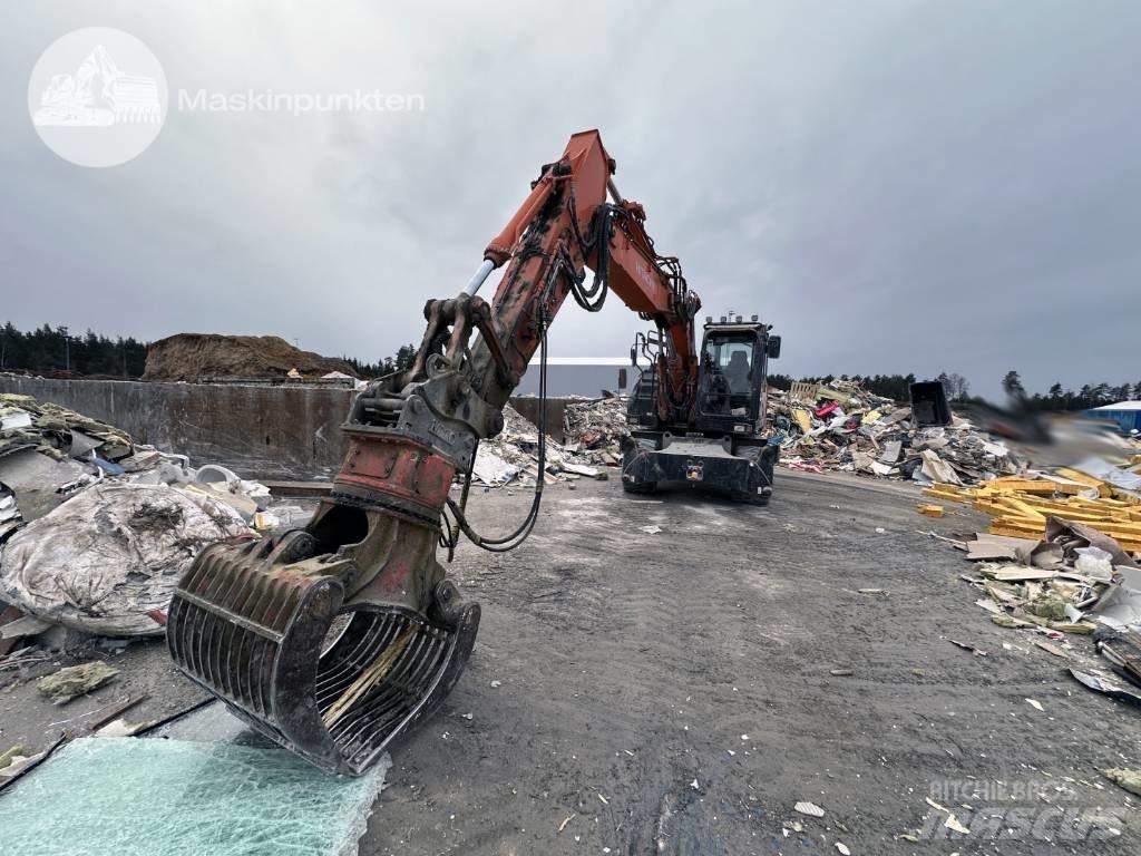 Hitachi ZX 170 W-6 Gumikerekes kotrók