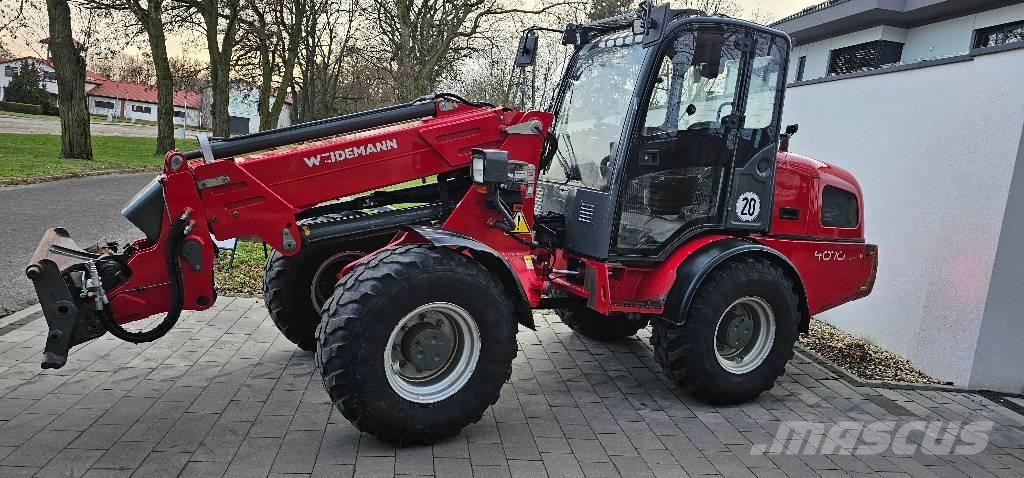 Weidemann 4070 Gumikerekes homlokrakodók