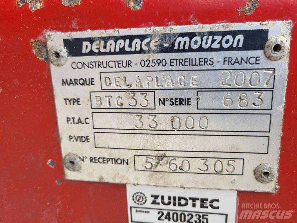 Delaplace 33 ton Billenő Mezőgazdasági pótkocsik