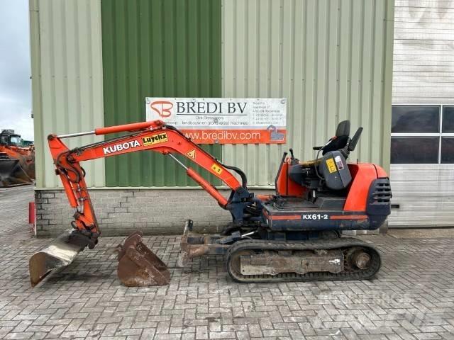 Kubota KX 61-2 Mini kotrók < 7t