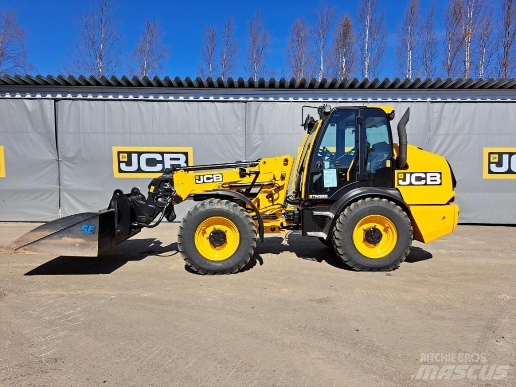 JCB TM320C SV Gumikerekes homlokrakodók