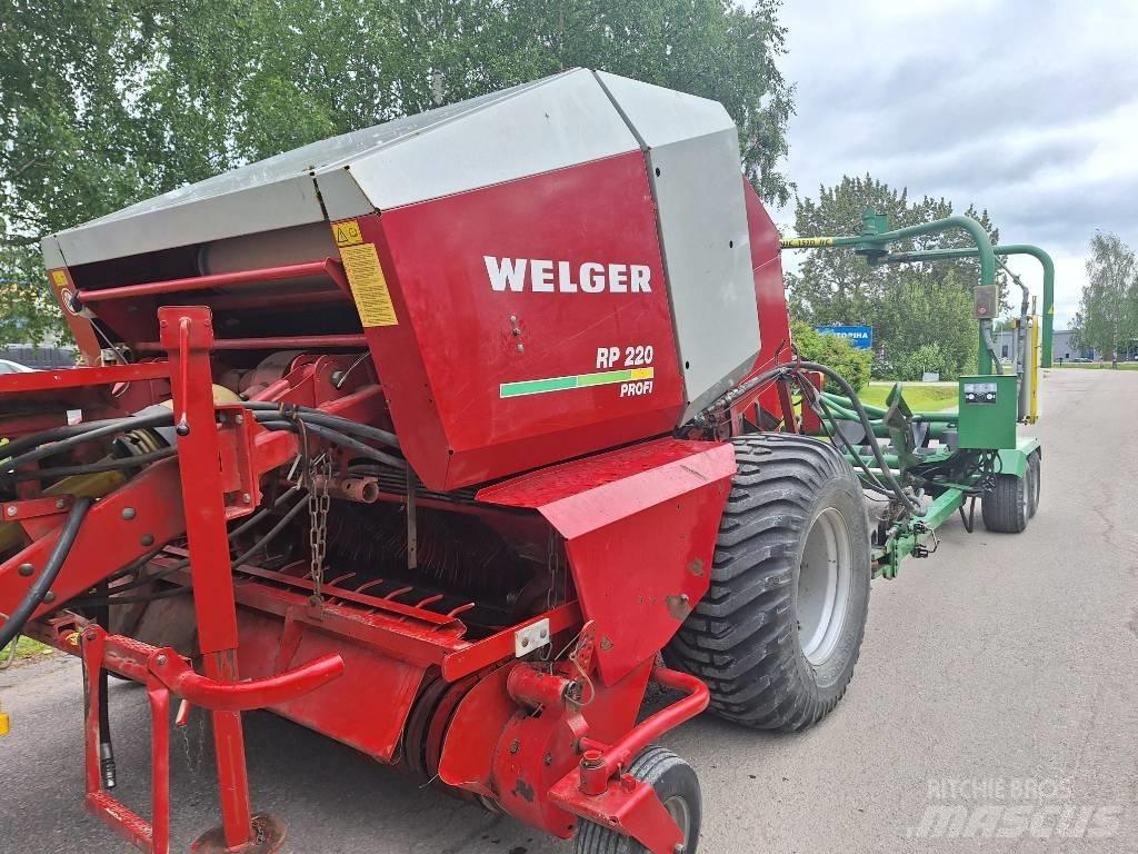 Welger 220 Profi Körbálázók