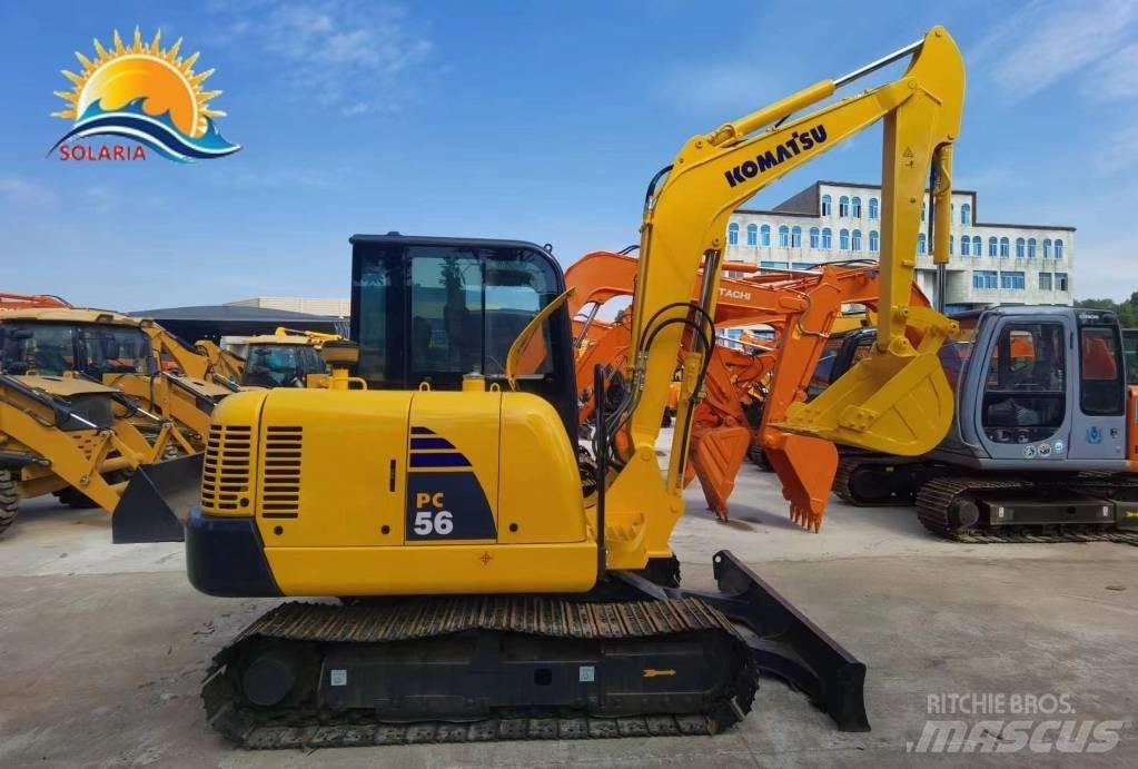 Komatsu PC 56 Lánctalpas kotrók