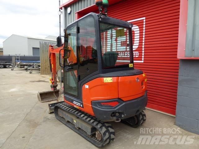 Kubota KX 027-4 Mini kotrók < 7t