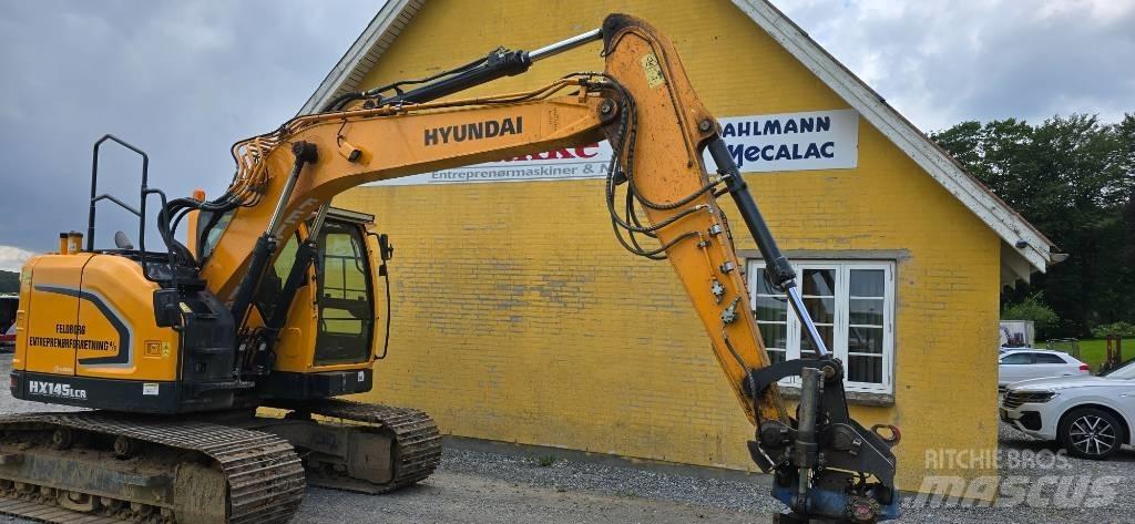Hyundai HX 145 LCR Lánctalpas kotrók