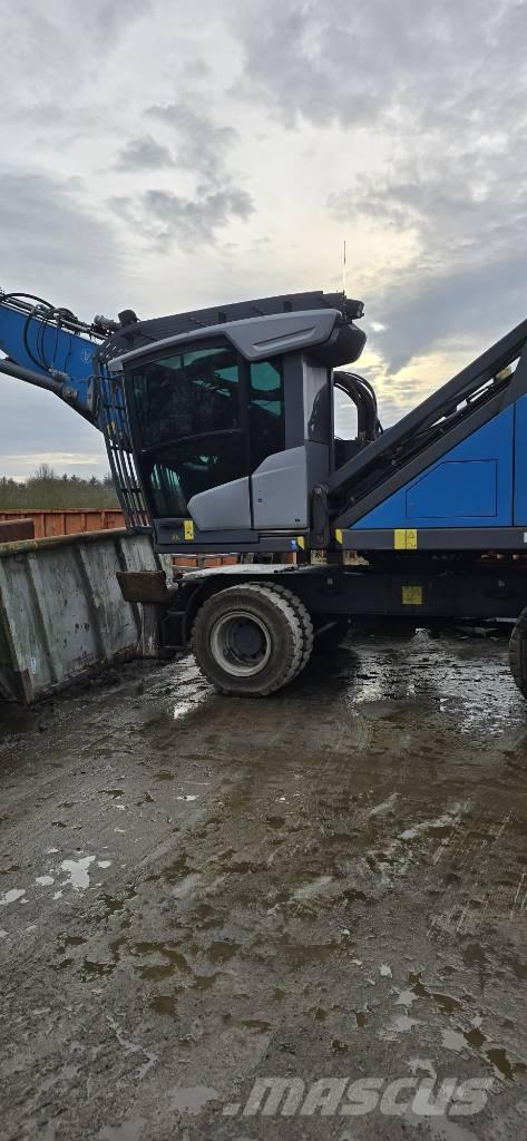 Fuchs F340 F QC Gumikerekes homlokrakodók