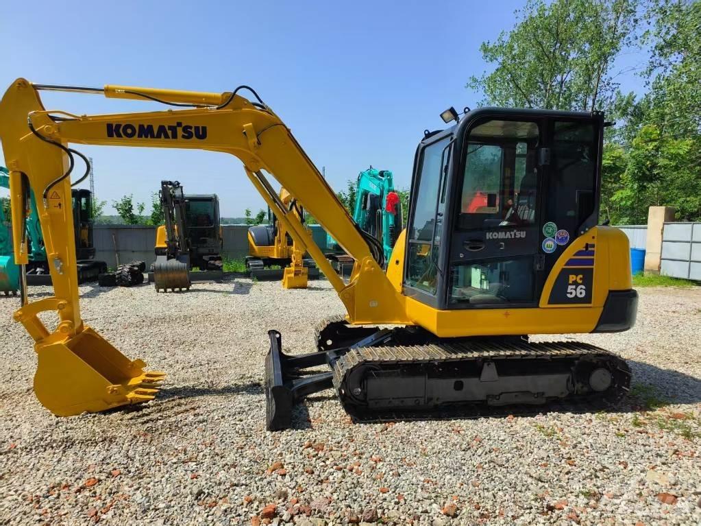 Komatsu PC 56-7 Mini kotrók < 7t