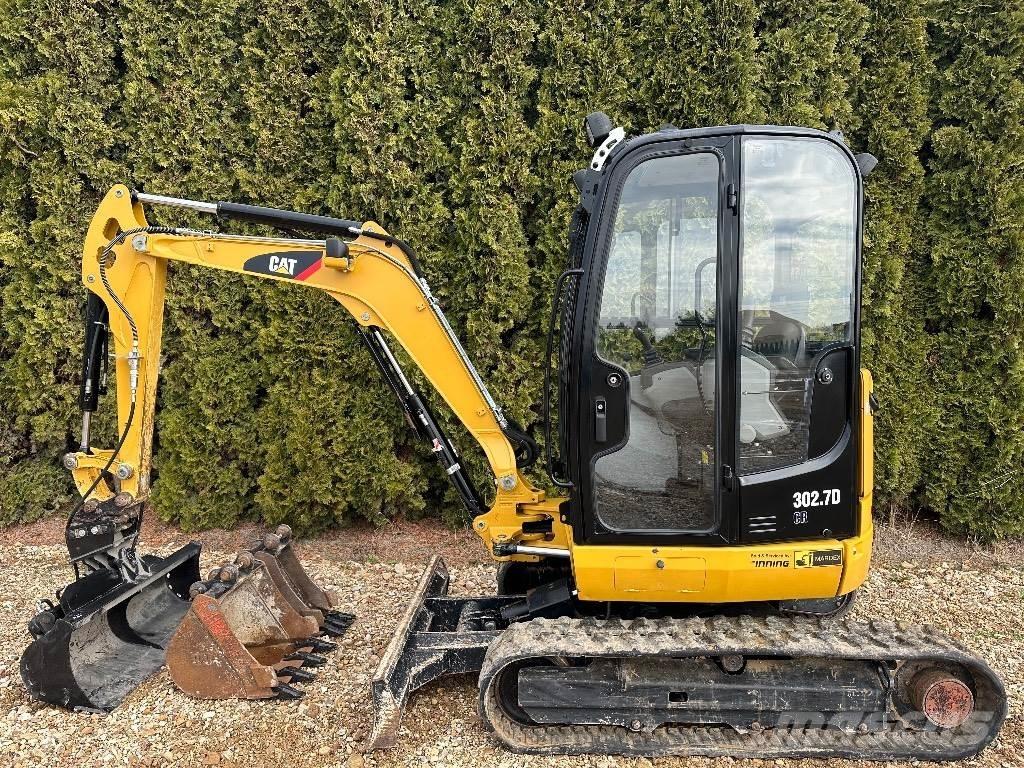 CAT 302.7 D CR Mini kotrók < 7t
