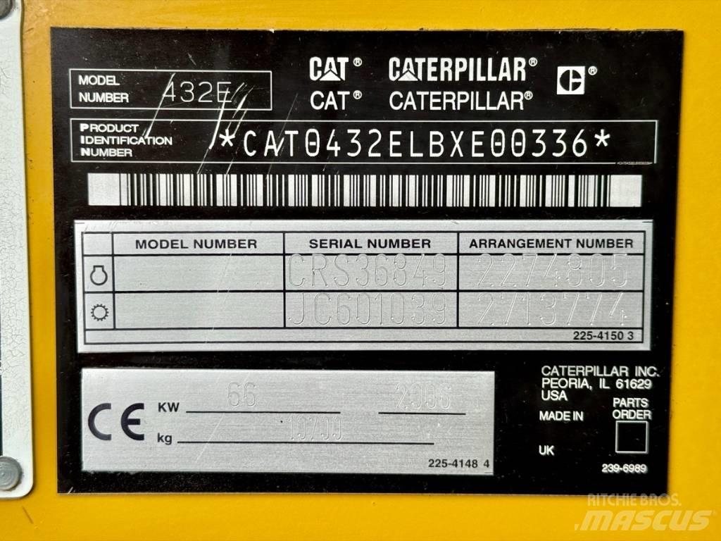 CAT 432 E Kotrórakodók
