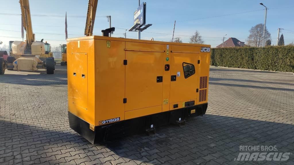 JCB G115QS Dízel áramfejlesztők