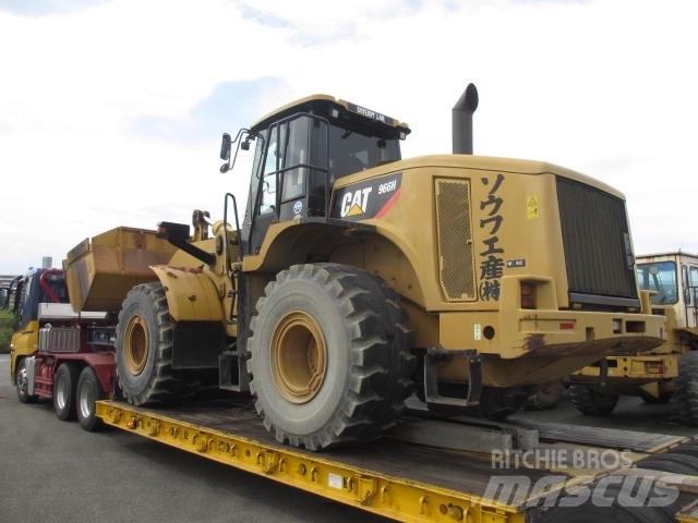 CAT 966H Gumikerekes homlokrakodók