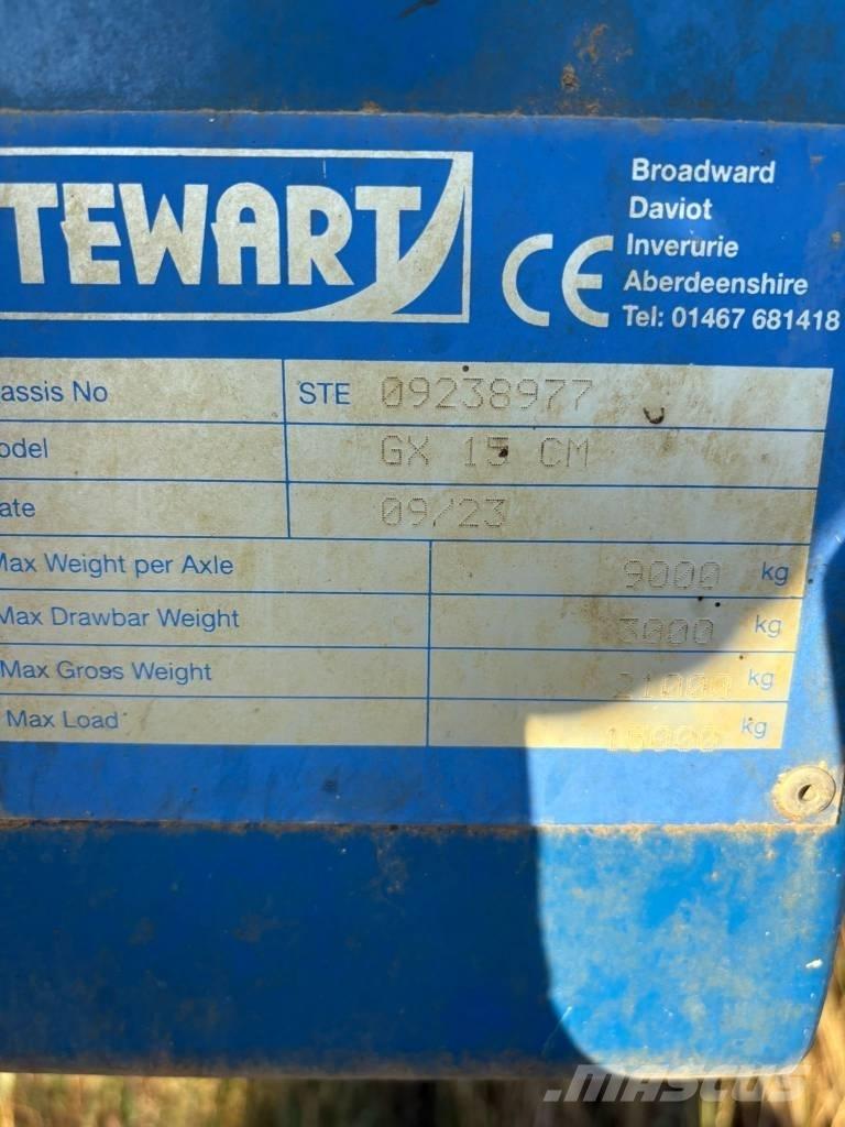 Stewart GX15 CM Gabona átrakó kocsik