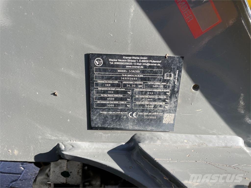 Kramer 5050 Gumikerekes homlokrakodók