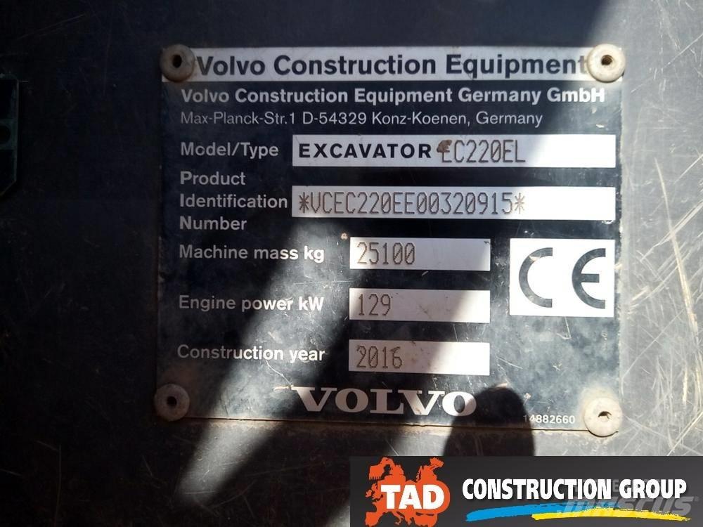 Volvo EC 220 EL Lánctalpas kotrók