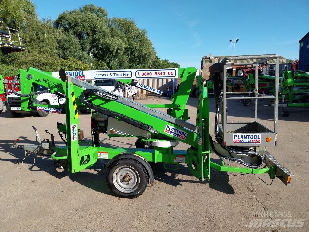 Niftylift 120TPE Pótkocsira szerelt emelők és állványok