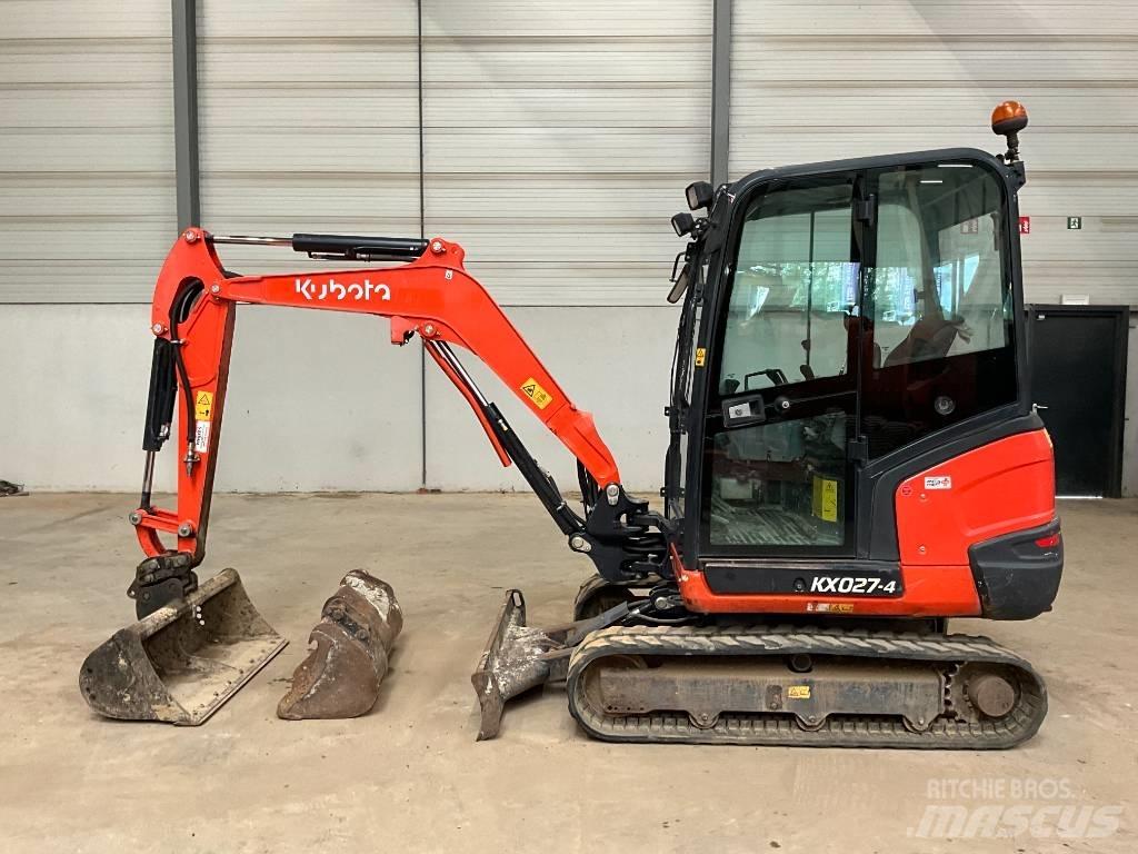 Kubota KX 027-4 Mini kotrók < 7t