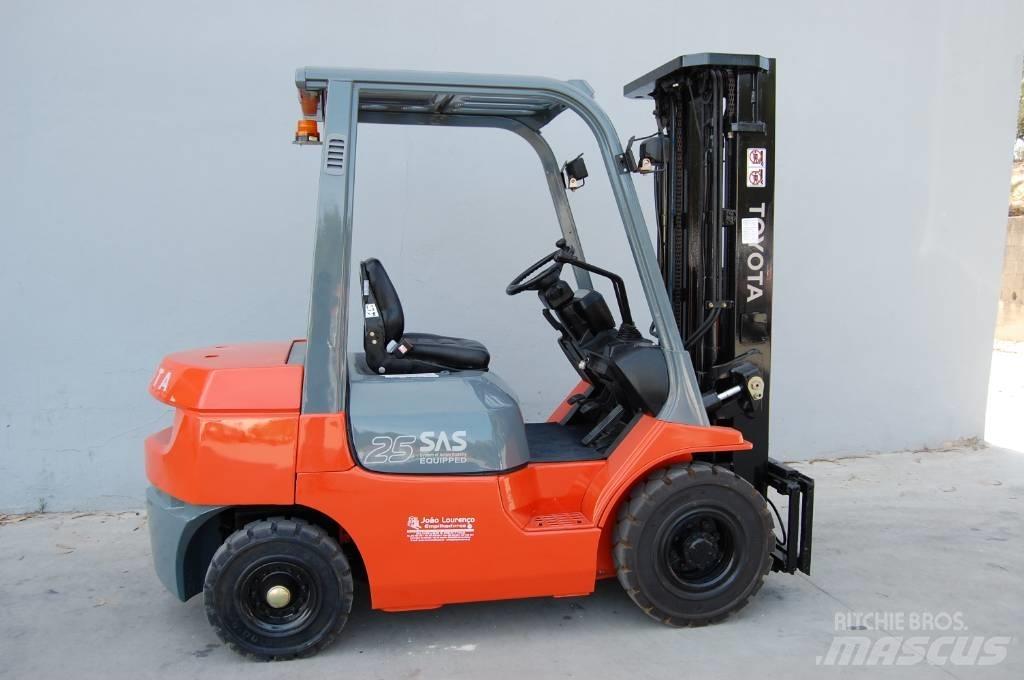 Toyota 7 FD 25 Dízel targoncák