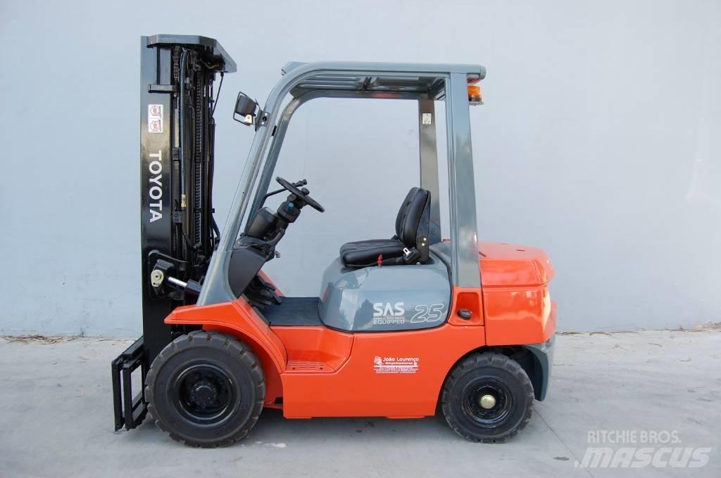Toyota 7 FD 25 Dízel targoncák