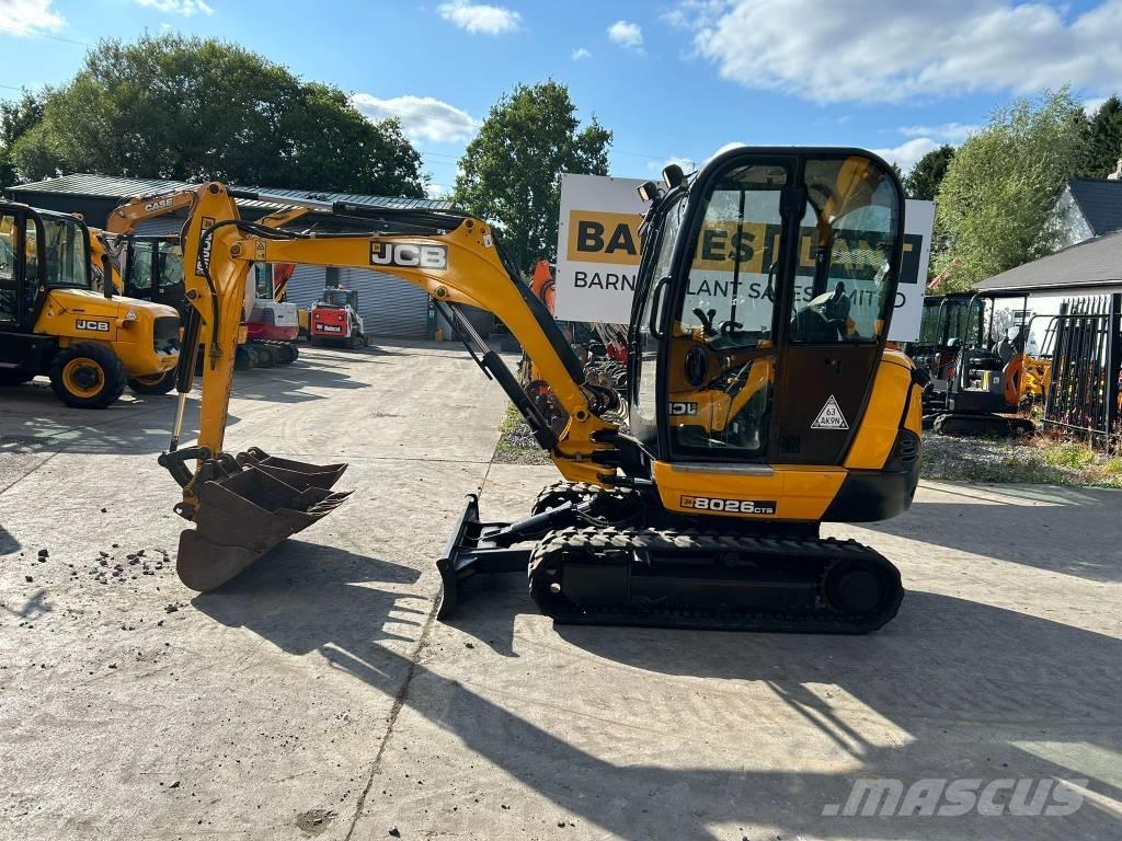 JCB 8026 CTS Mini kotrók < 7t
