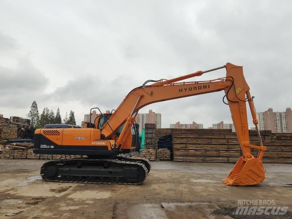 Hyundai R220LC-9S Lánctalpas kotrók