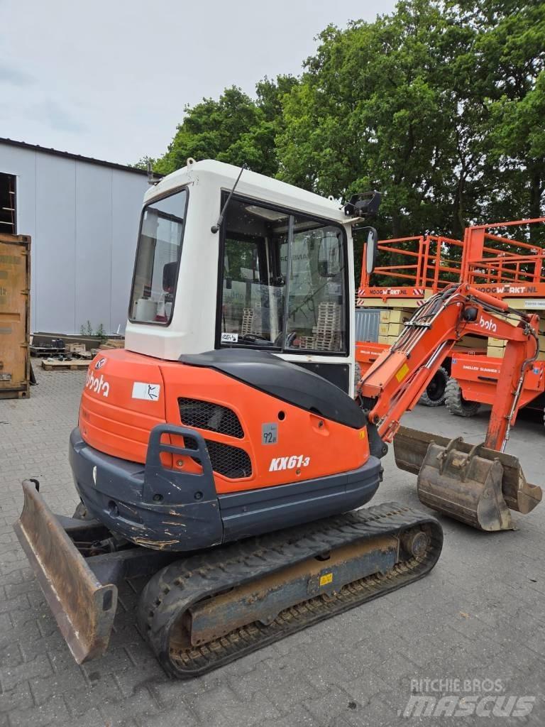 Kubota KX 61-3 Mini kotrók < 7t