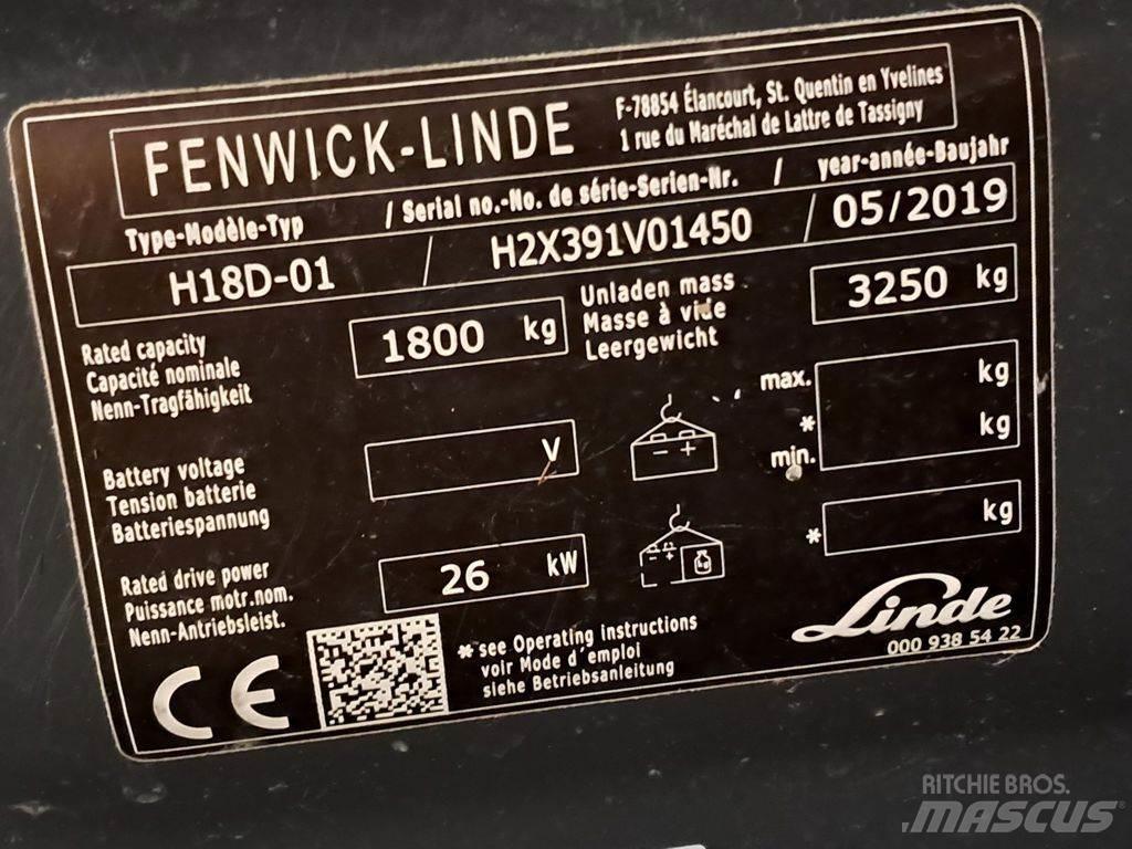 Linde H18D-01 Dízel targoncák