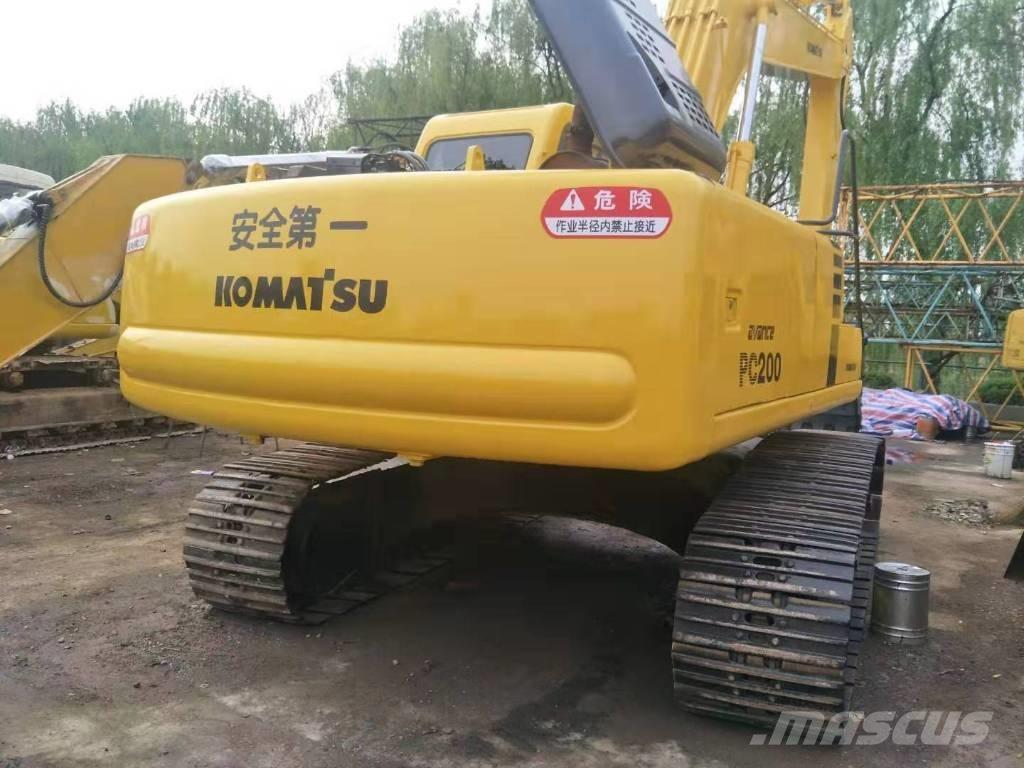 Komatsu pc200-6 Lánctalpas kotrók