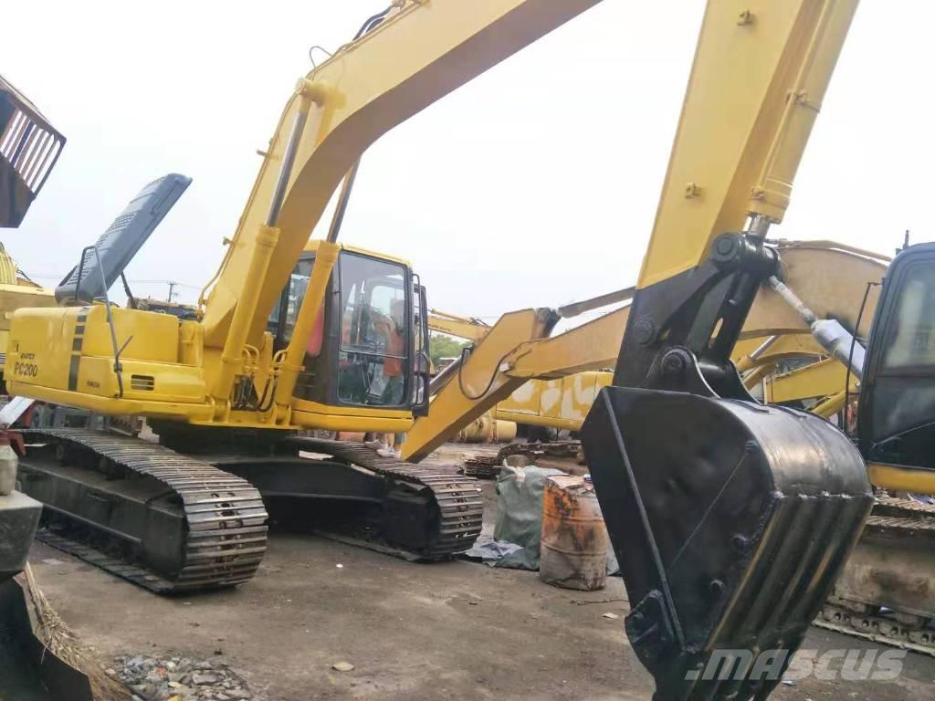 Komatsu pc200-6 Lánctalpas kotrók
