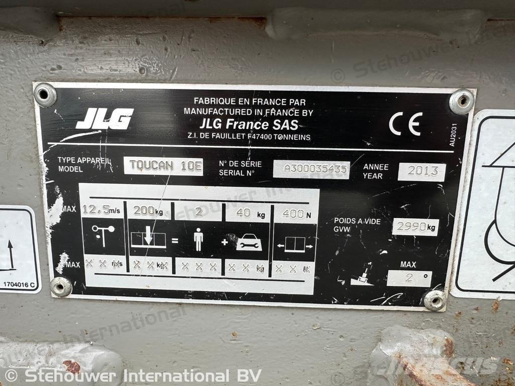 JLG Toucan 10E Egyéb felvonók és állványok