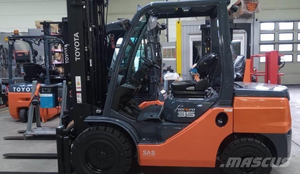 Toyota 52-8FDJF35 Dízel targoncák