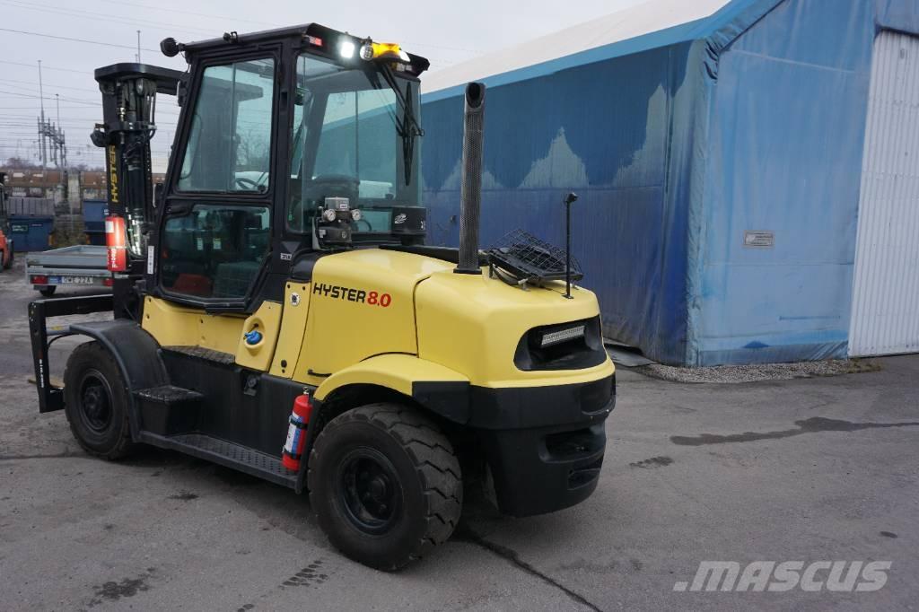 Hyster H8.0FT Dízel targoncák