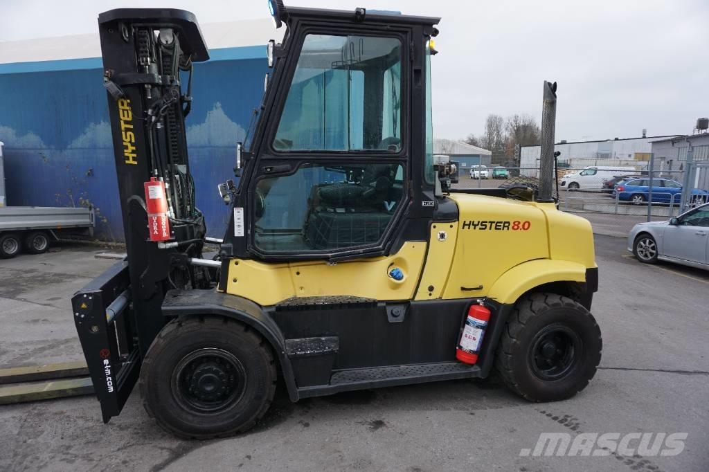 Hyster H8.0FT Dízel targoncák