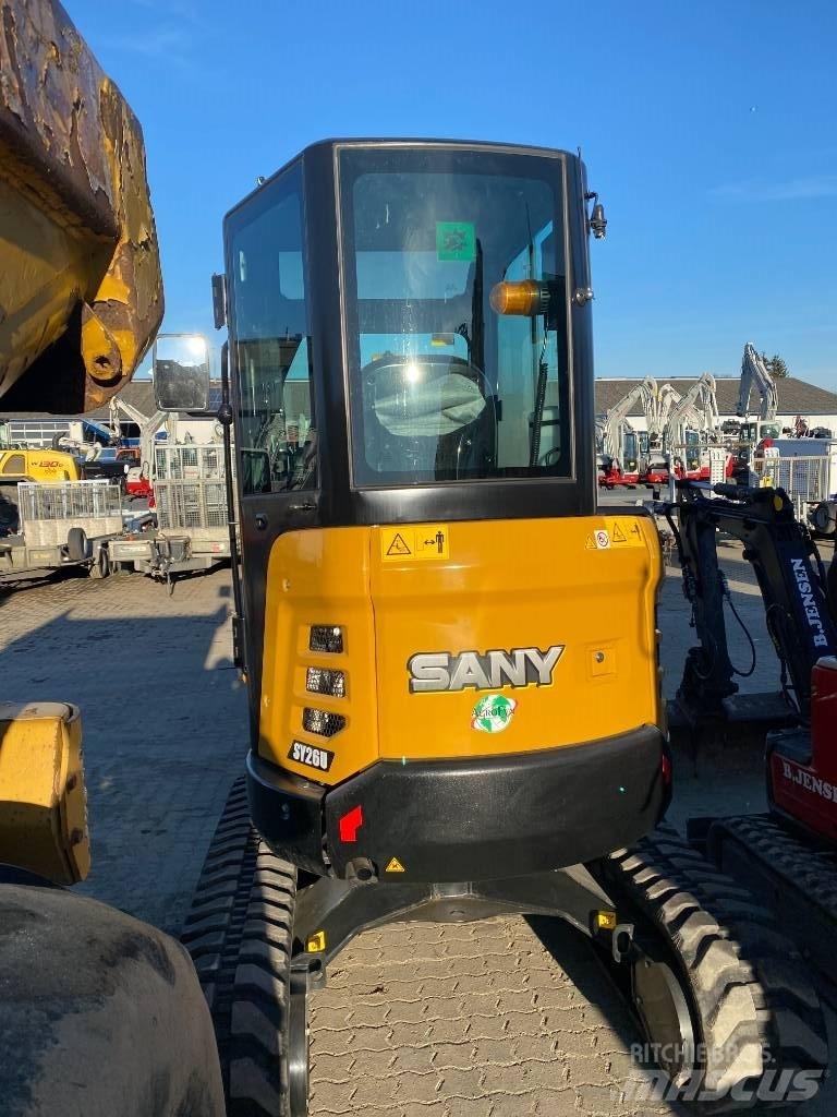 Sany SY 26 U Mini kotrók < 7t