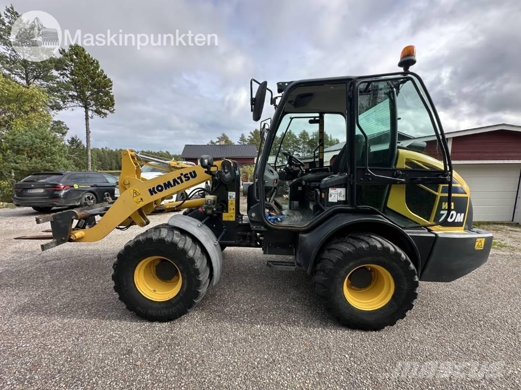 Komatsu WA 70 M-8 Gumikerekes homlokrakodók