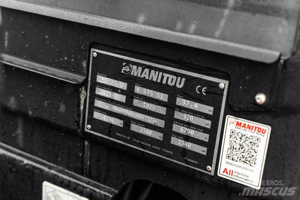 Manitou MI 25 D Dízel targoncák