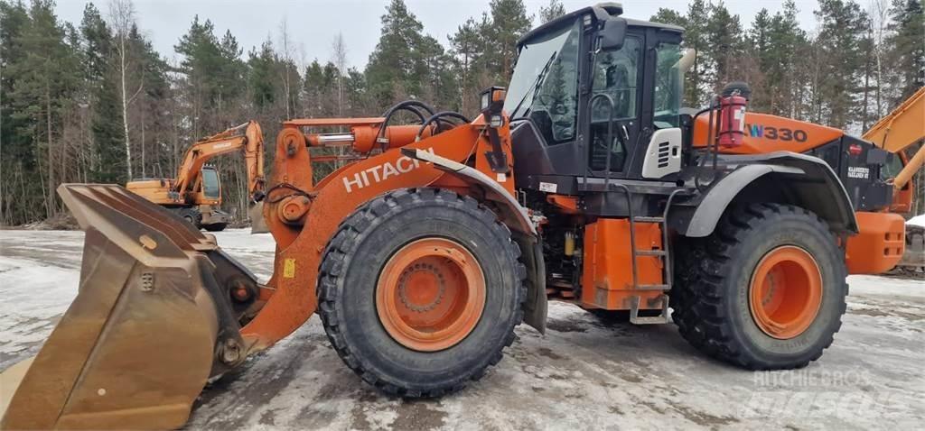 Hitachi ZW 330-5B Gumikerekes homlokrakodók