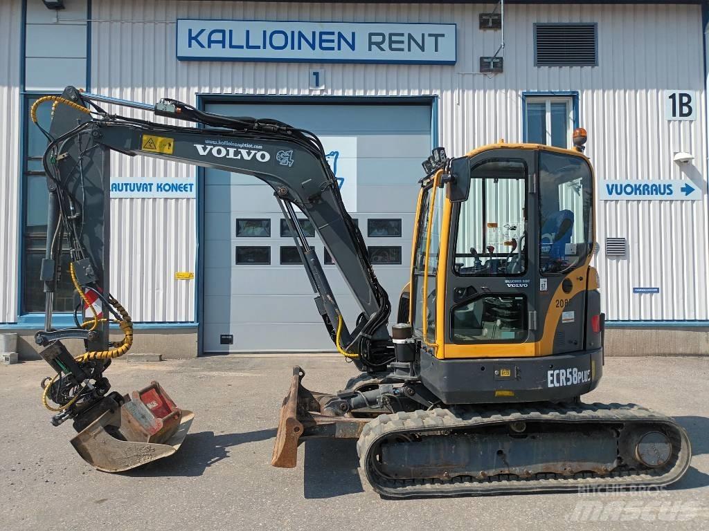 Volvo ECR 58 Mini kotrók < 7t