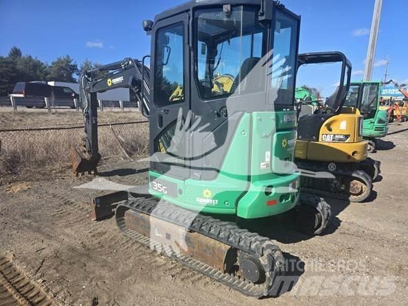 John Deere 35G Mini kotrók < 7t