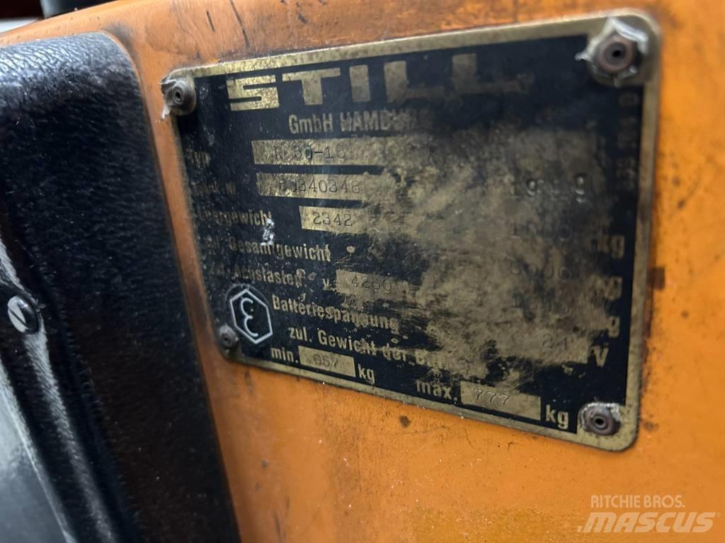 Still R50-16 Elektromos targoncák