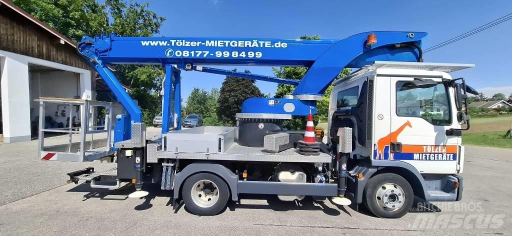 Palfinger P300 KS Teherautóra szerelt emelők és állványok