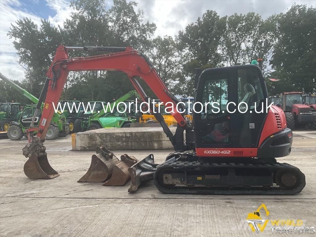 Kubota KX 080-4 Közepes (midi) kotrók 7 t - 12 t