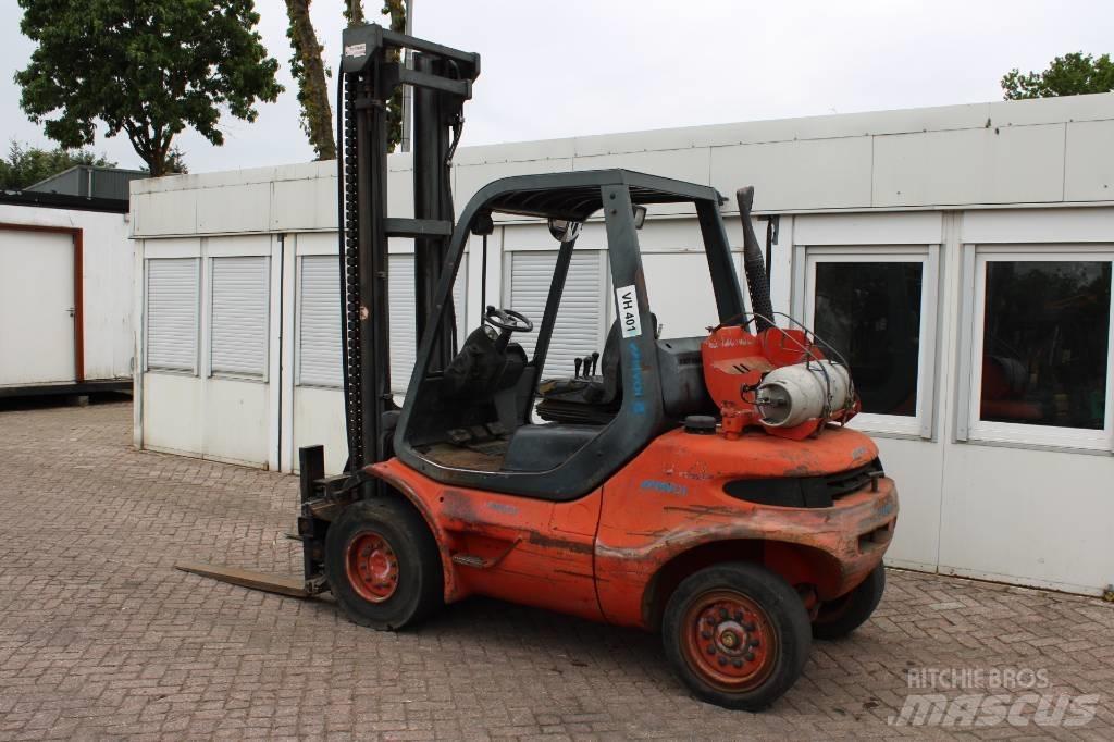 Linde H 45 T-600 Gázüzemű targoncák