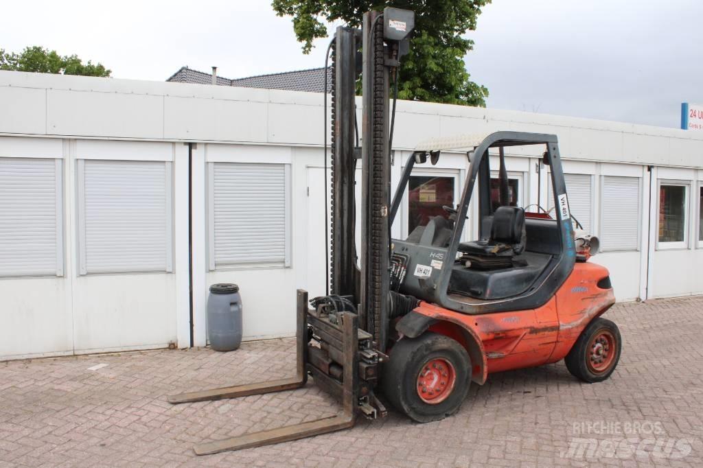 Linde H 45 T-600 Gázüzemű targoncák