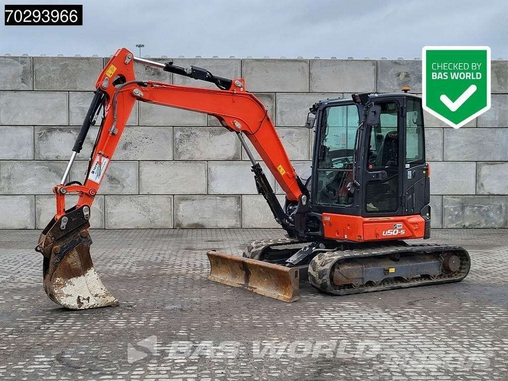 Kubota U50 -5 Lánctalpas kotrók